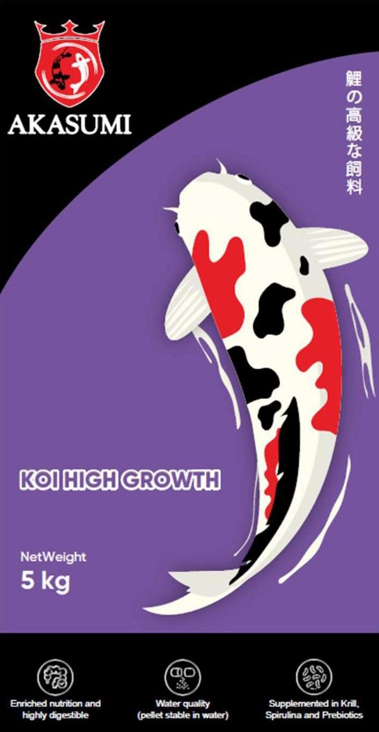 AKASUMI HIGH GROWTH THỨC ĂN CÁ KOI AKASUMI TĂNG TRỌNG